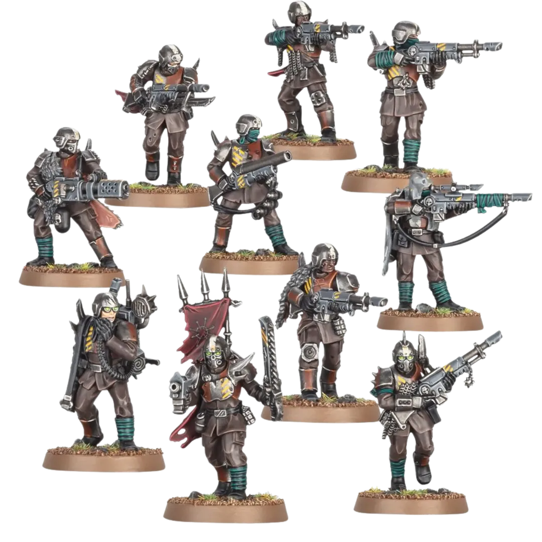 Chaos Space Marines: Traitor Guardsmen Squad-Games Workshop-Radaddel