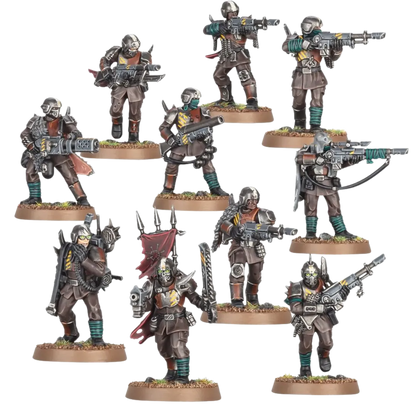Chaos Space Marines: Traitor Guardsmen Squad-Games Workshop-Radaddel