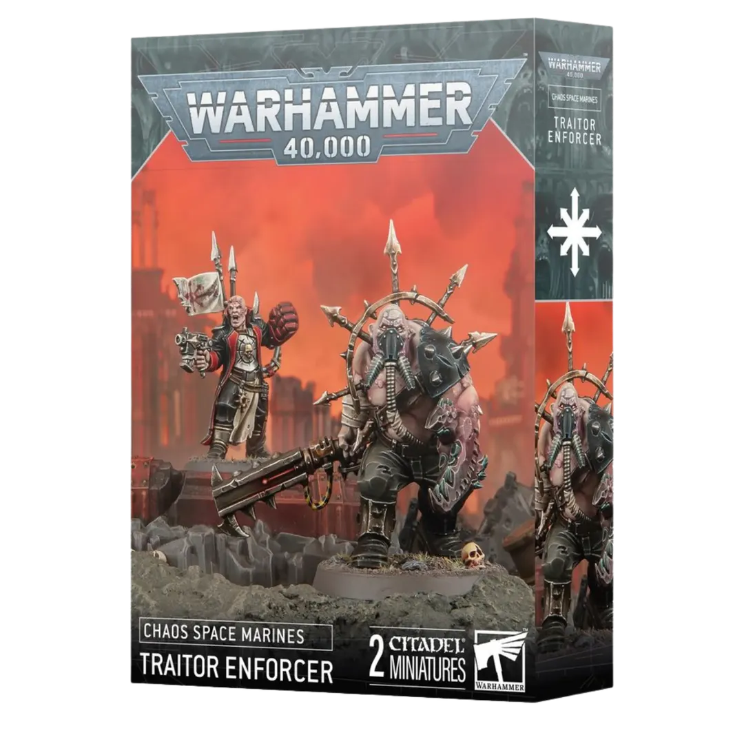 Chaos Space Marines: Traitor Enforcer-Games Workshop-Radaddel