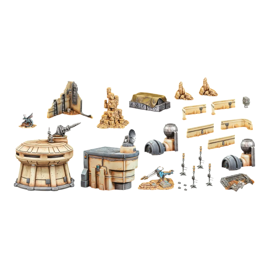 Star Wars: Legion - Galactic Battlefield Terrain Starter Set-Atomic Mass Games-Radaddel