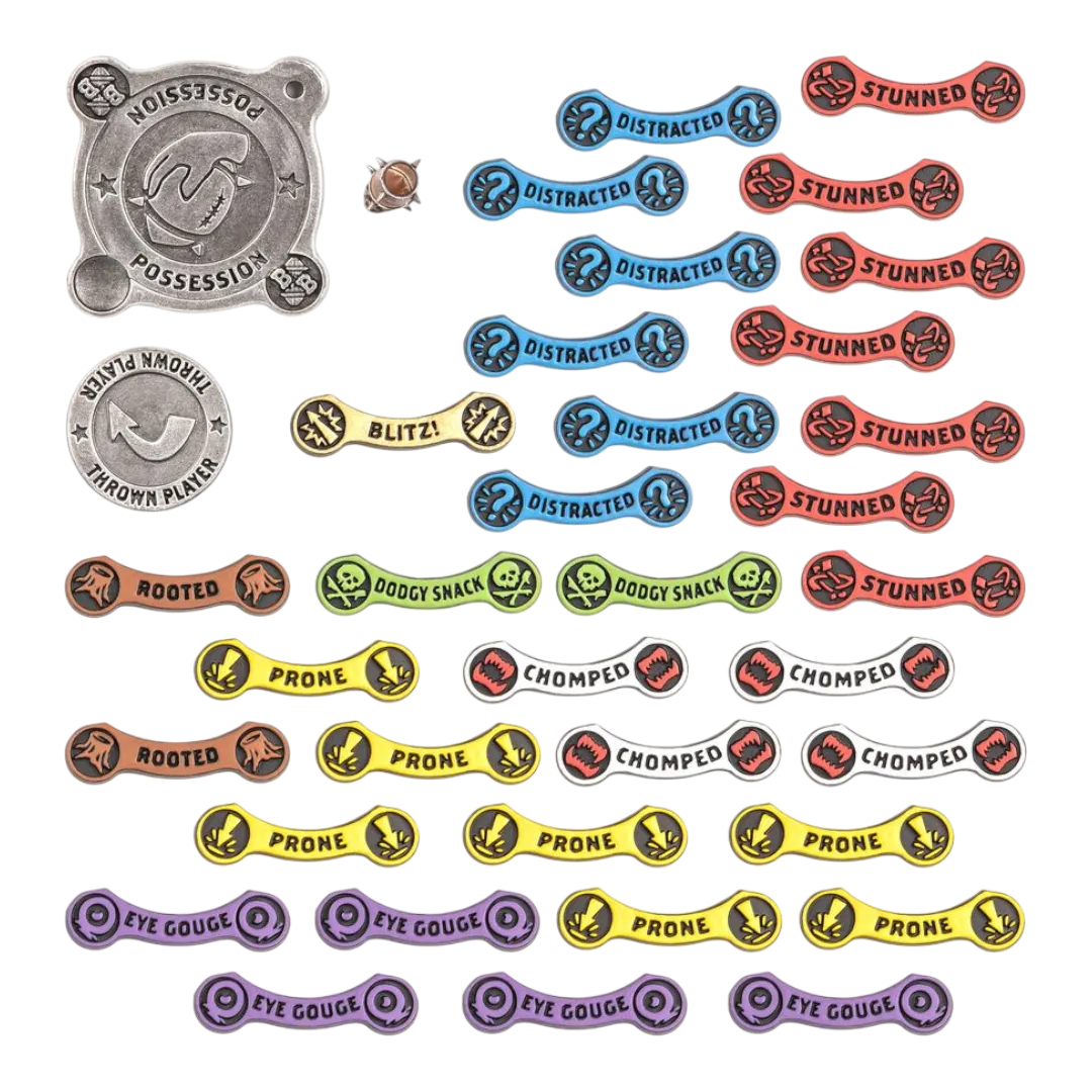 Blood Bowl: Official Game Tokens-Games Workshop-Radaddel