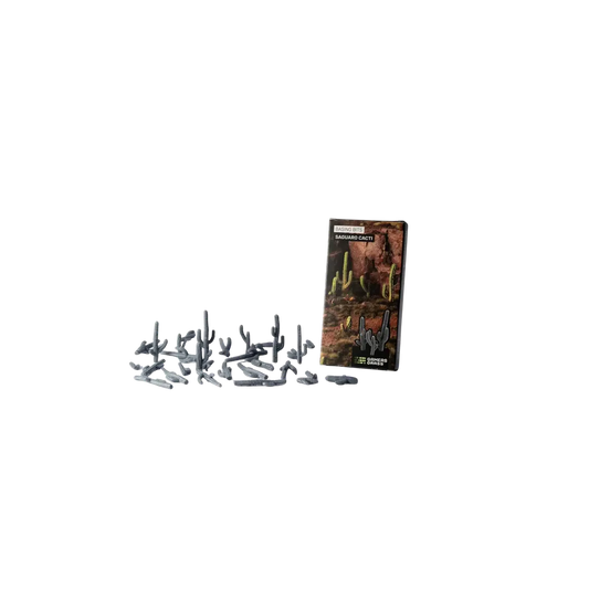 Basing Bits - Saguaro Cacti-Gamers Grass-Radaddel