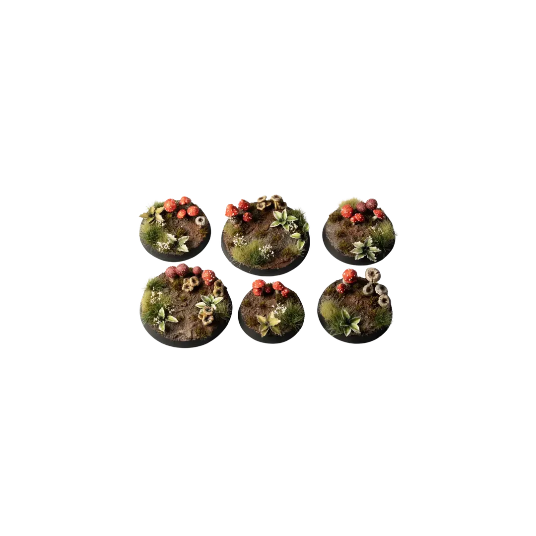 Basing Bits - Forest Mushrooms-Gamers Grass-Radaddel