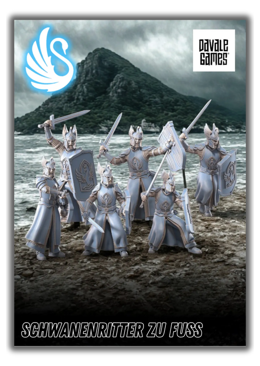 Schwanenritter zu Fuß-Pasch Spiele-Radaddel