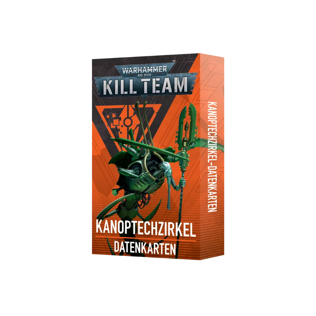 Kill Team: Kanoptechzirkel Datenkarten (deutsch)-Games Workshop-Radaddel