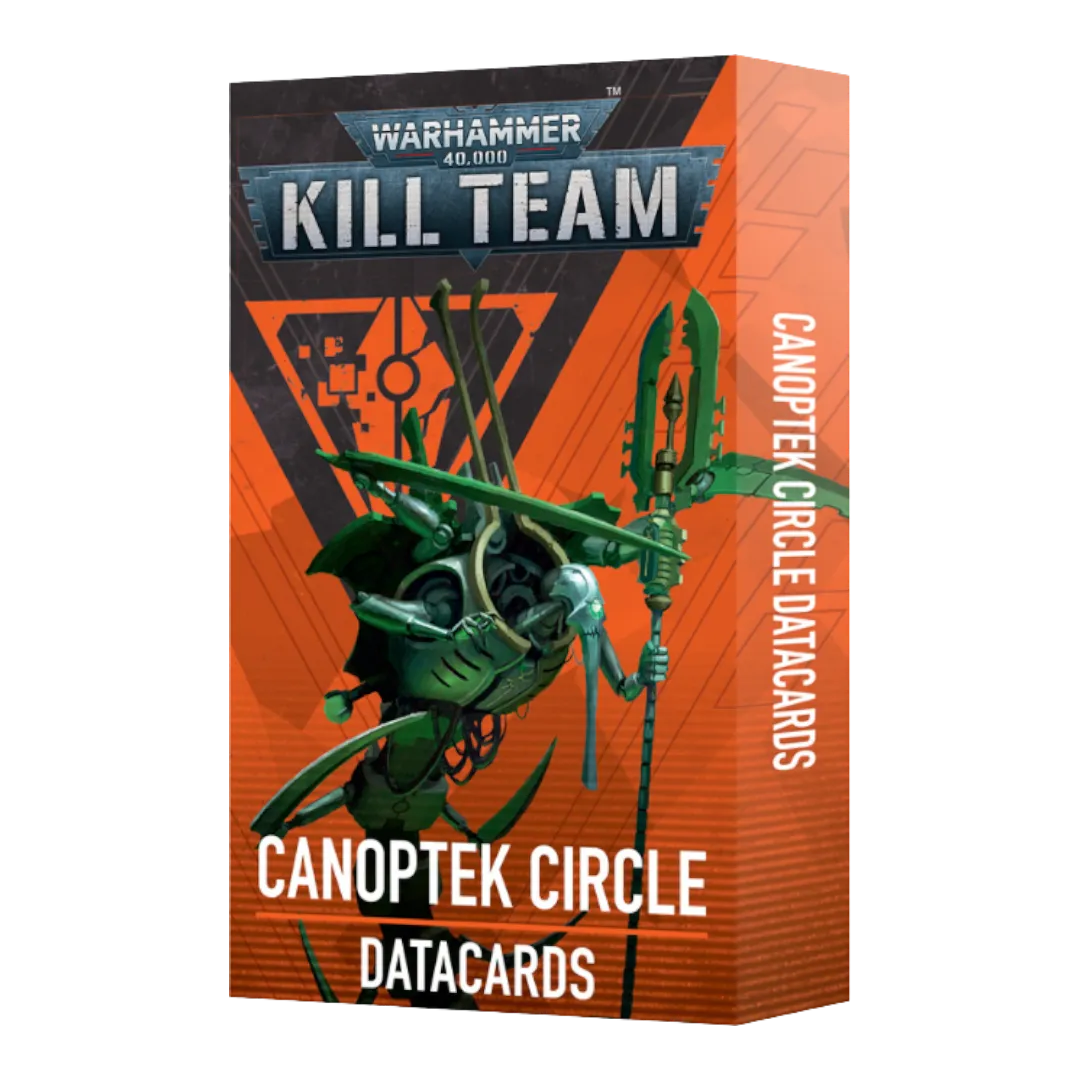 Kill Team: Canoptek Circle Datacards (englisch)-Games Workshop-Radaddel