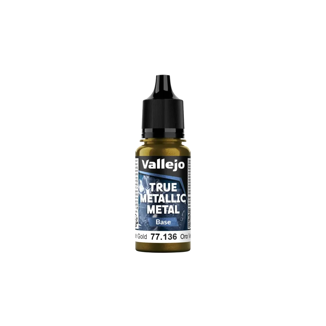 TMM BASE Greenish Gold 18ml (136)-Vallejo-Radaddel