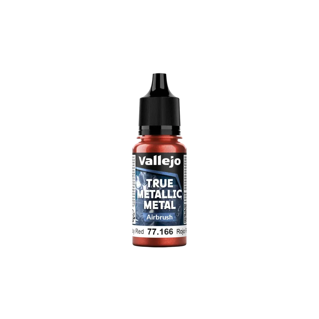 TMM AIRBRUSH Ruby Red 18ml (166)-Vallejo-Radaddel