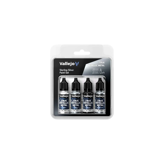 TMM PAINT SET Sterling Silver-Vallejo-Radaddel