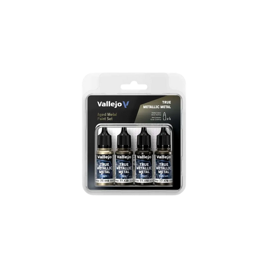 TMM PAINT SET Aged Metal-Vallejo-Radaddel