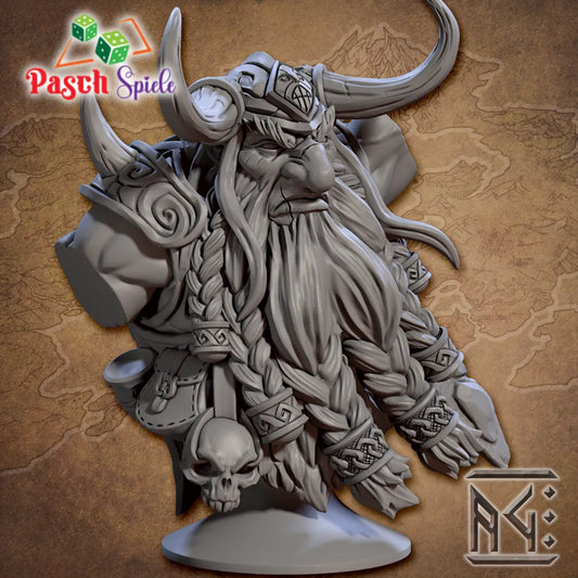 Fantasy Büste: Durnir - The Quest for Goldvein-Pasch Spiele-Radaddel