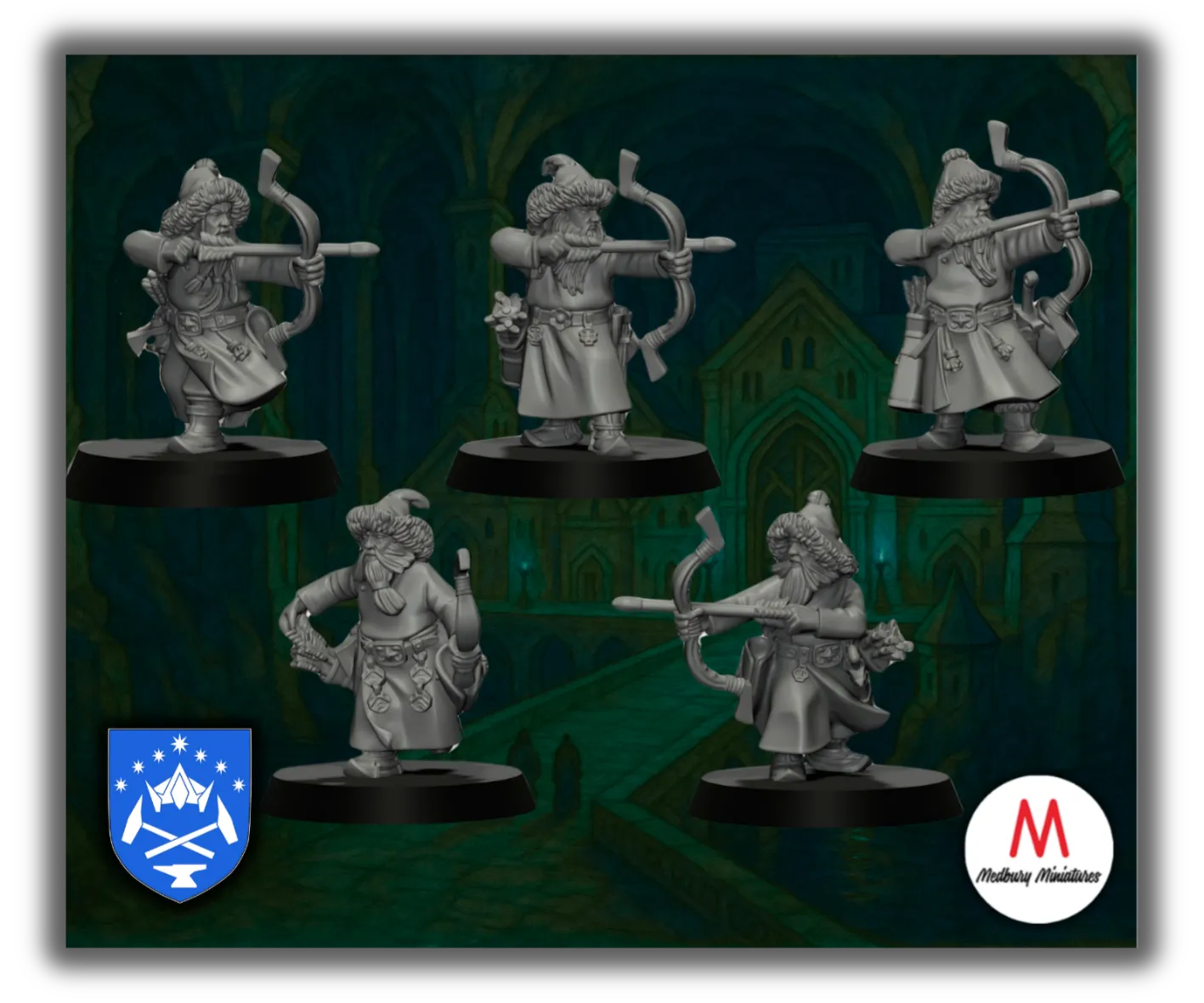 Steppe Dwarf Archers-Pasch Spiele-Radaddel