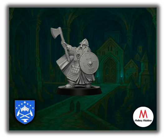 Dwarf Captain Vegdrasill-Pasch Spiele-Radaddel