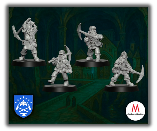 Dwarven Miners-Pasch Spiele-Radaddel