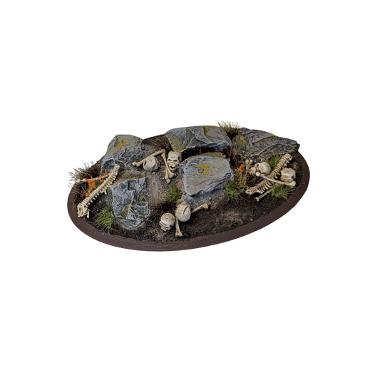 Skulls bones and spines - Basing Bits-Teaquers Tabletop-Radaddel