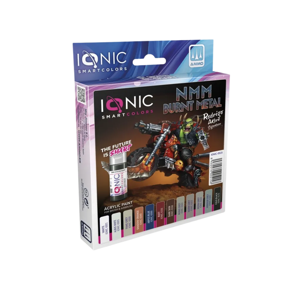 IONIC NMM Burnt Metal Rodrigo Akore Signature-Mig Jimenez-Radaddel