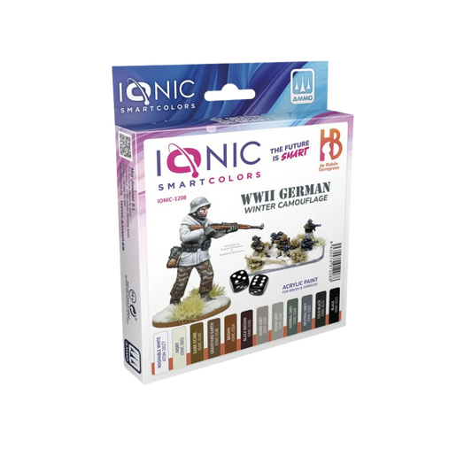 IONIC WWII German Winter camouflage-Mig Jimenez-Radaddel