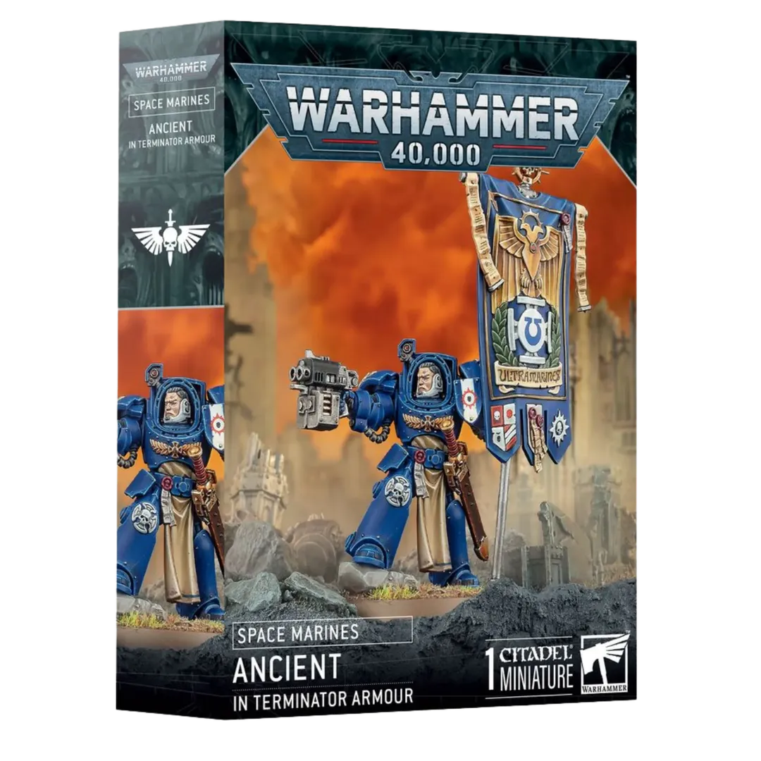 Space Marines: Ancient in Terminator Armour-Games Workshop-Radaddel