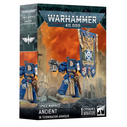 Space Marines: Ancient in Terminator Armour-Games Workshop-Radaddel