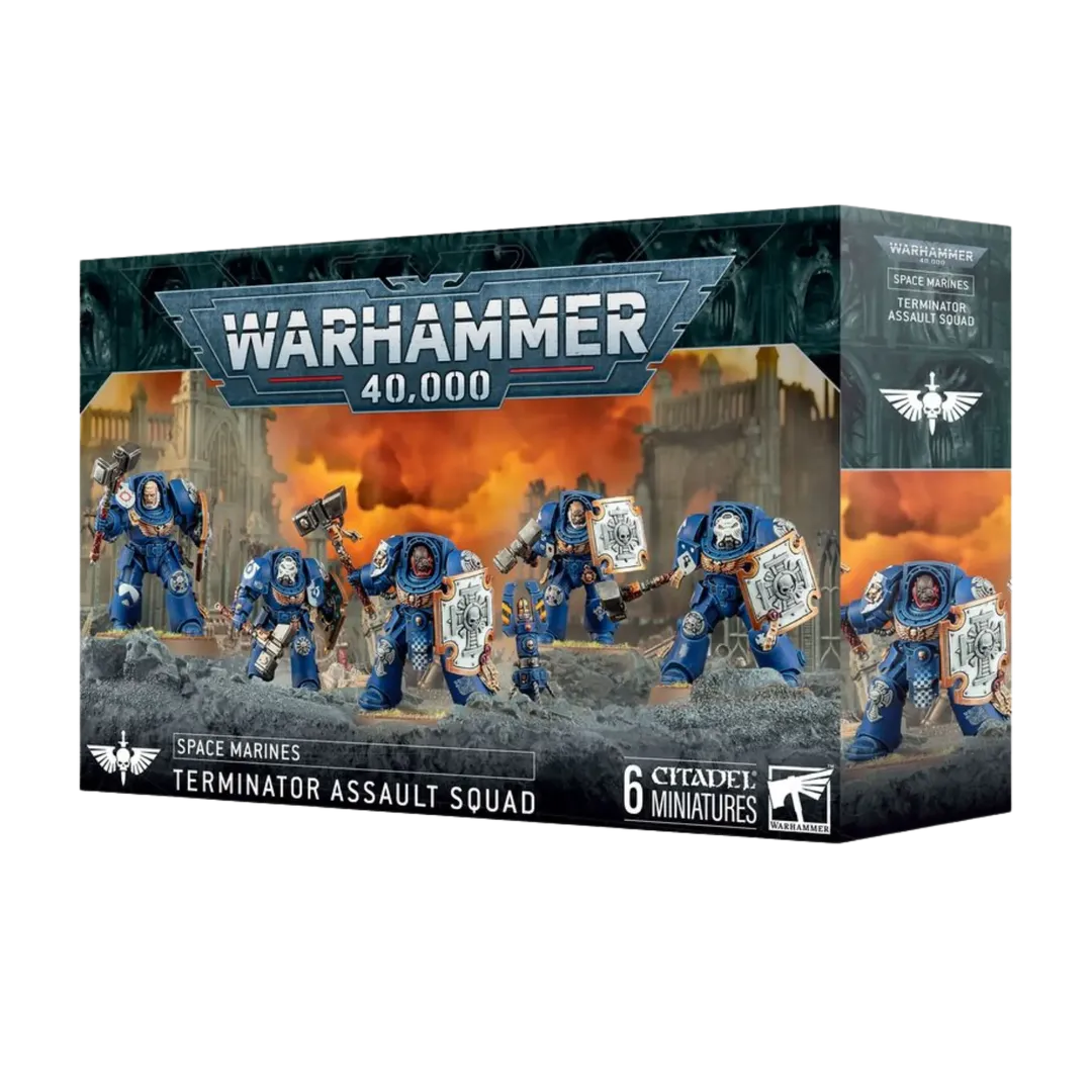Space Marines: Terminator Assault Squad-Games Workshop-Radaddel