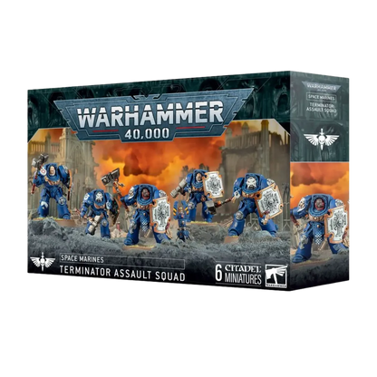 Space Marines: Terminator Assault Squad-Games Workshop-Radaddel