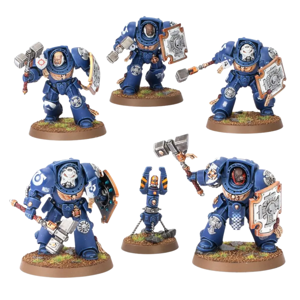 Space Marines: Terminator Assault Squad-Games Workshop-Radaddel