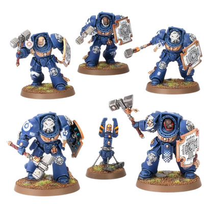 Space Marines: Terminator Assault Squad-Games Workshop-Radaddel