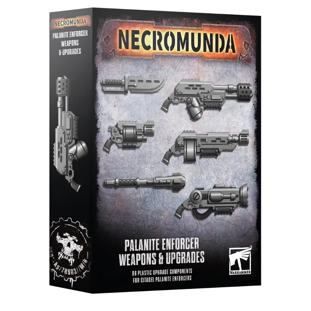 Necromunda: Palanite Enforcer Weapons & Upgrades-Games Workshop-Radaddel