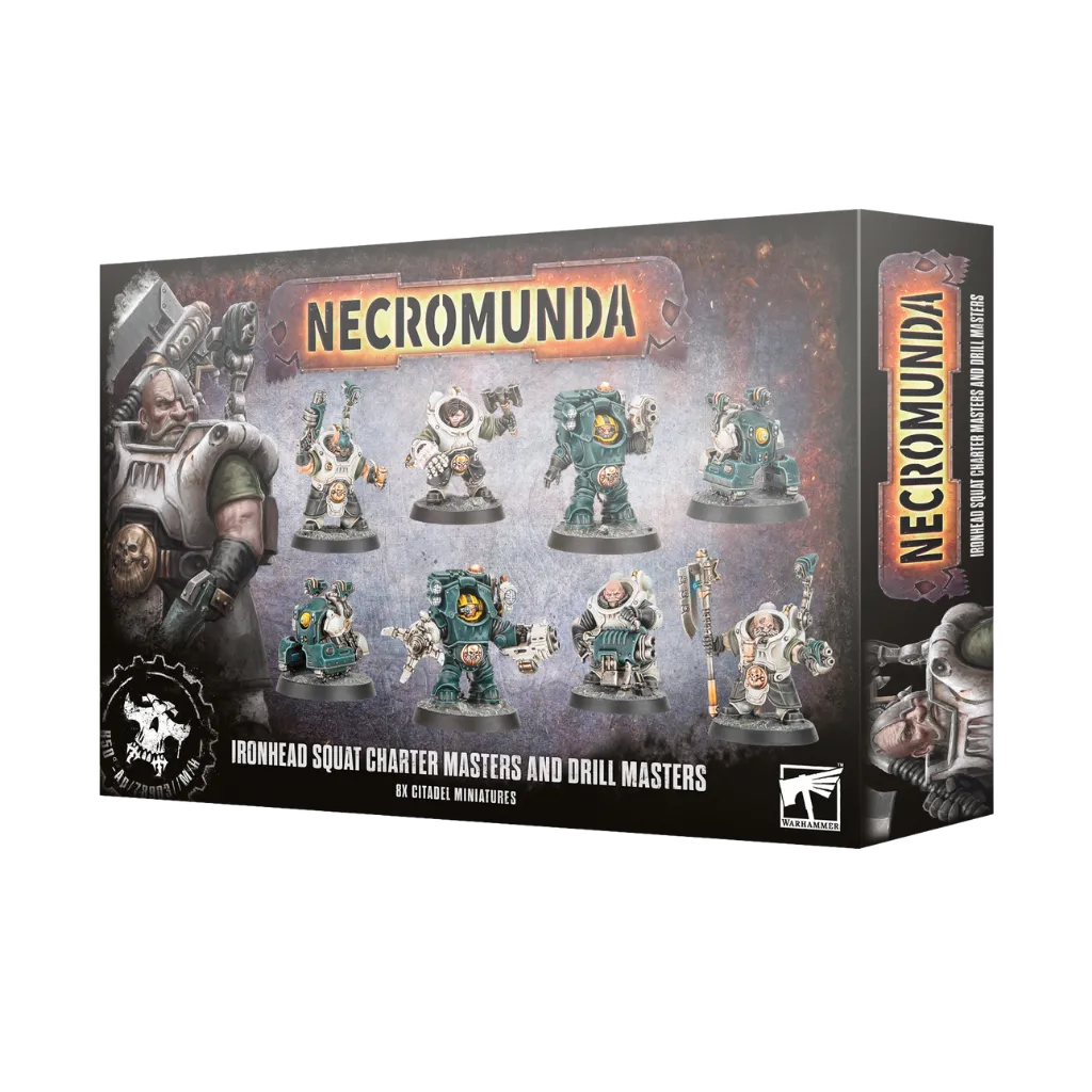 Necromunda: Ironhead Squat Charter & Drill Masters-Games Workshop-Radaddel