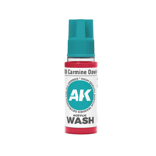 Carmine Dawn Wash 18ml-AK-Interactive-Radaddel