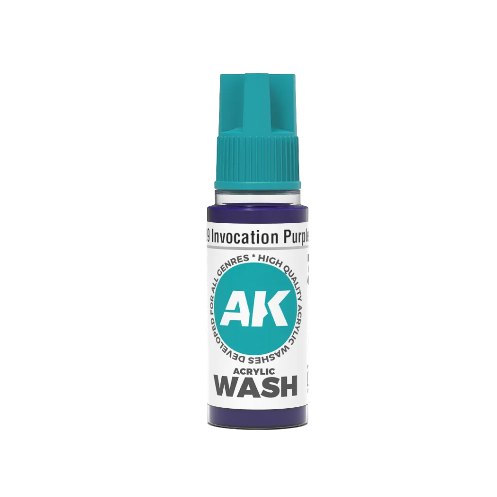 Invocation Purple Wash 18ml-AK-Interactive-Radaddel