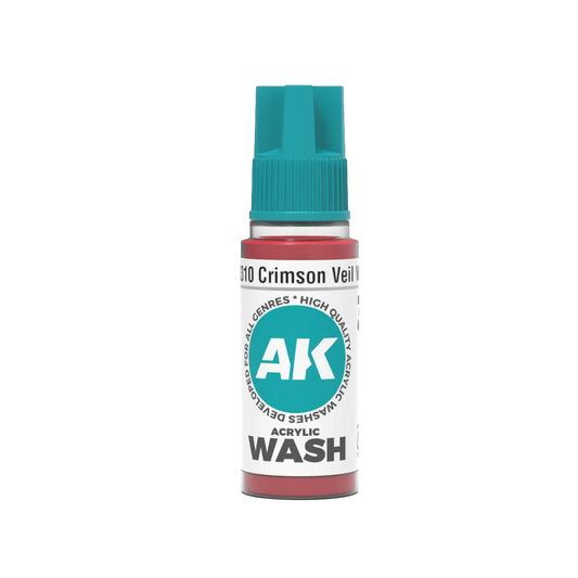 Crimson Veil Wash 18ml-AK-Interactive-Radaddel