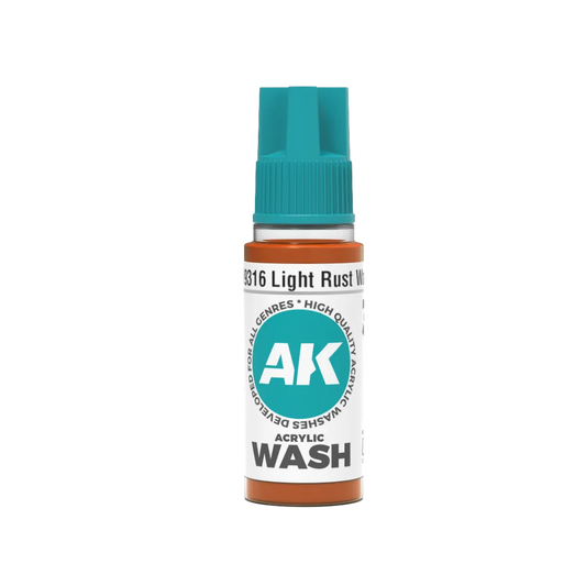 Light Rust Wash 18ml-AK-Interactive-Radaddel