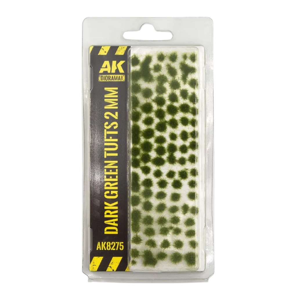 Dark Green Tufts 2mm-AK-Interactive-Radaddel