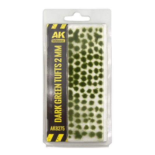 Dark Green Tufts 2mm-AK-Interactive-Radaddel