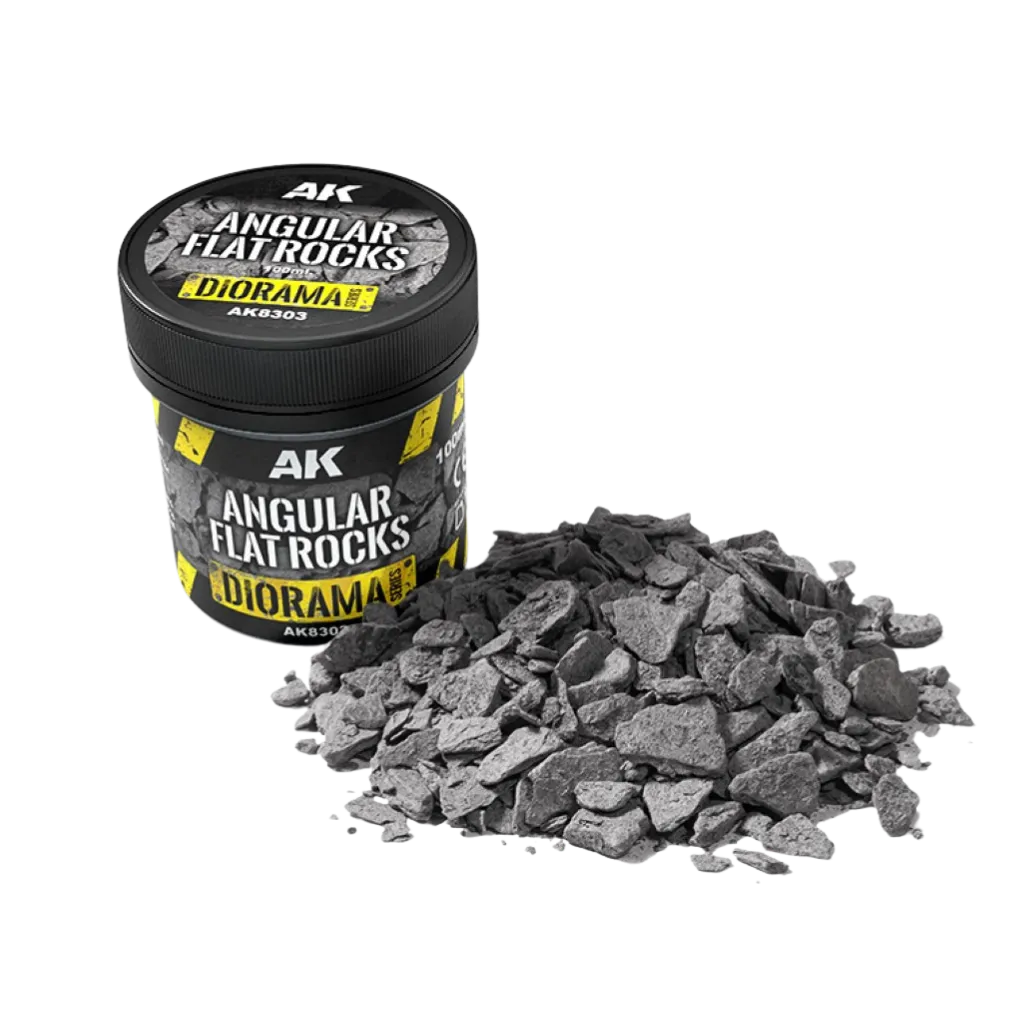 Angular Flat Rocks - 100ml-AK-Interactive-Radaddel