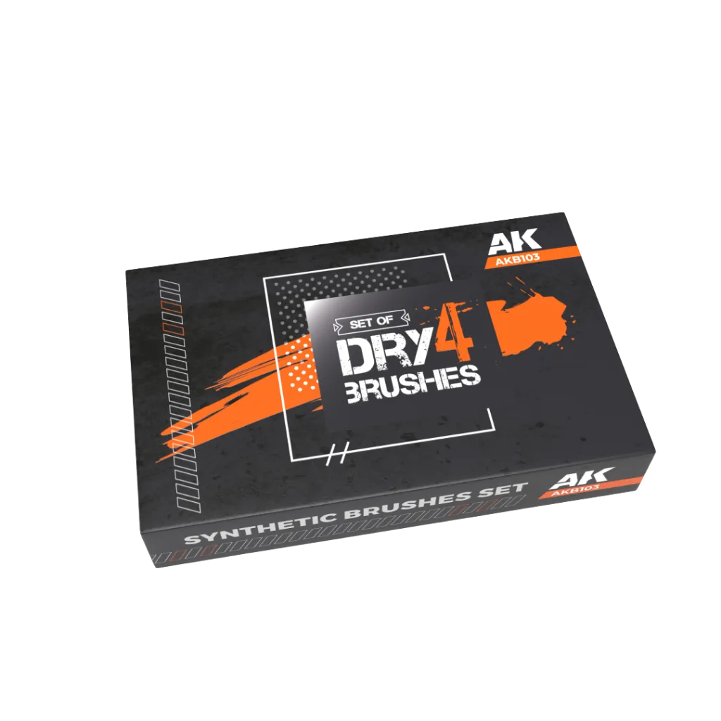 AK Dry Brushes Set-AK-Interactive-Radaddel