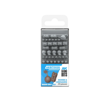 Bombs & Grenades - Basing Bits (72 Teile)-AK-Interactive-Radaddel