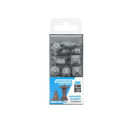 Japanese Scenery - Basing Bits (11 Teile)-AK-Interactive-Radaddel