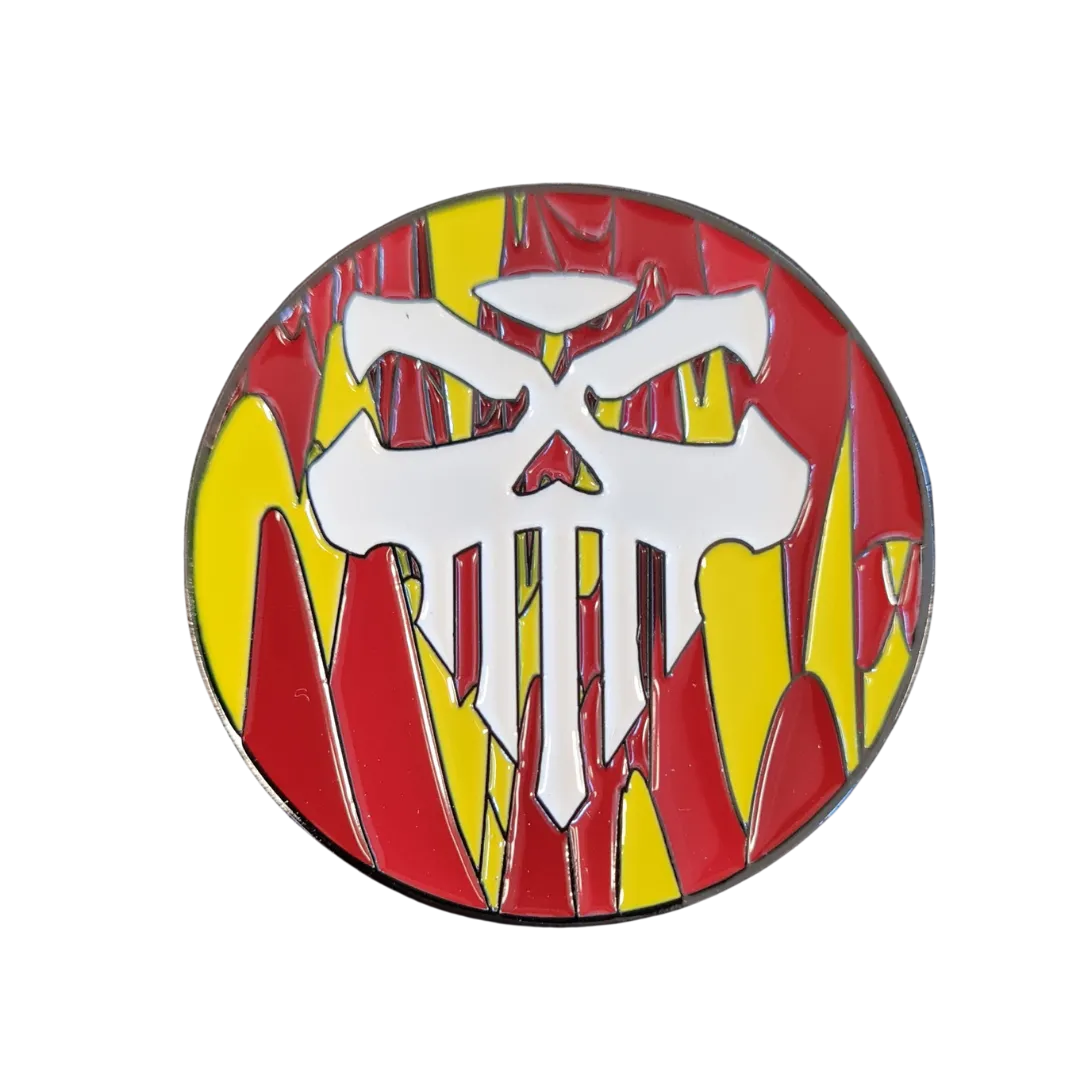 40mm Metal Coin - Fires of Hell-Baron of Dice-Radaddel