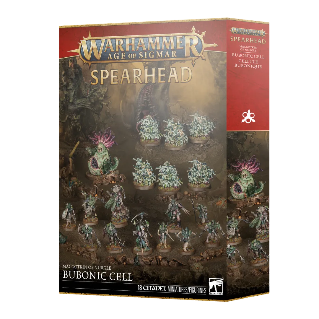 Maggotkin of Nurgle: Bubonic Cell Spearhead-Games Workshop-Radaddel