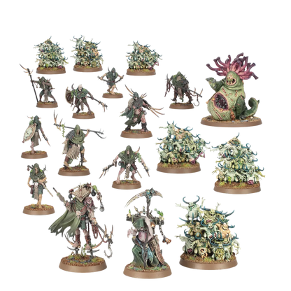 Maggotkin of Nurgle: Bubonic Cell Spearhead-Games Workshop-Radaddel