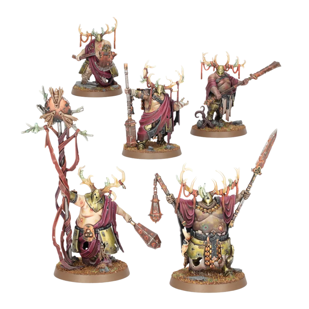 Maggotkin of Nurgle: Putrid Blightkings-Games Workshop-Radaddel