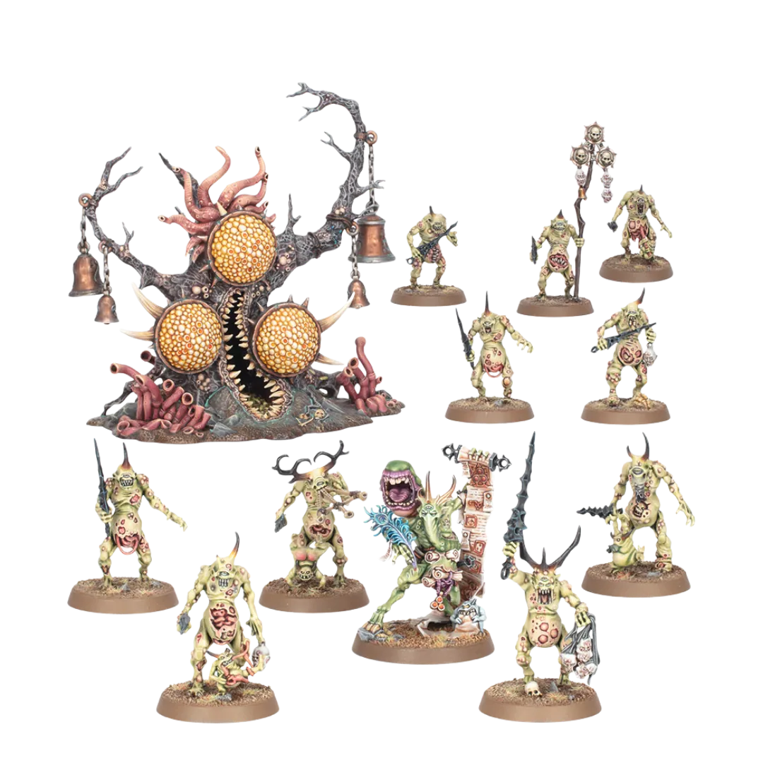 Maggotkin of Nurgle: The Pustules - Regiment of Renown-Games Workshop-Radaddel