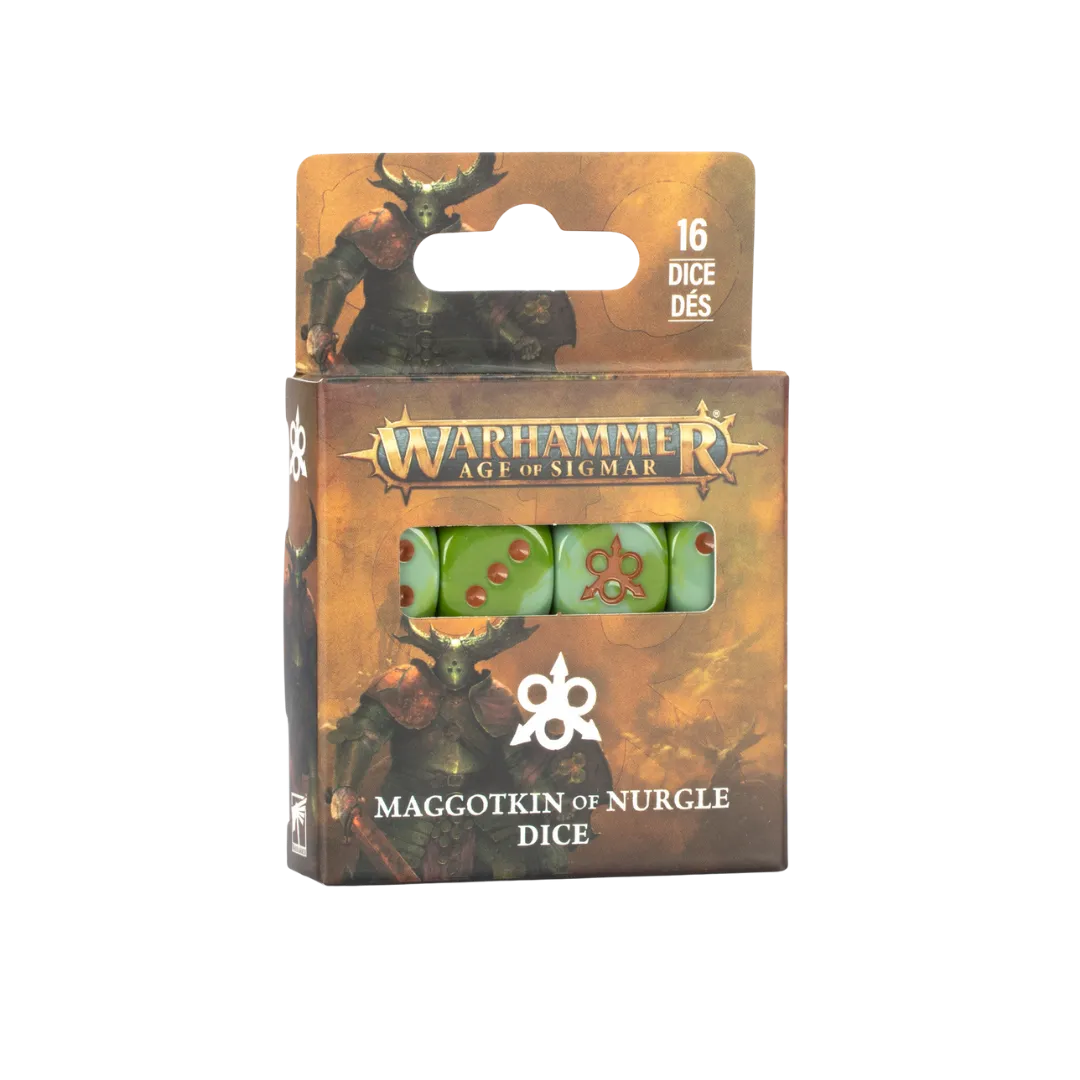 Maggotkin of Nurgle: Dice Set-Games Workshop-Radaddel