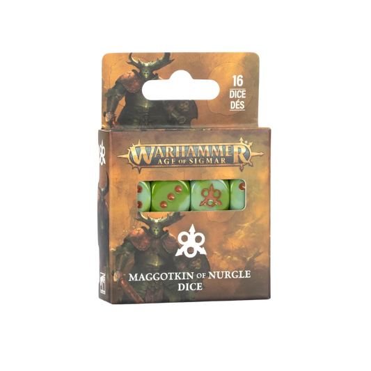 Maggotkin of Nurgle: Dice Set-Games Workshop-Radaddel