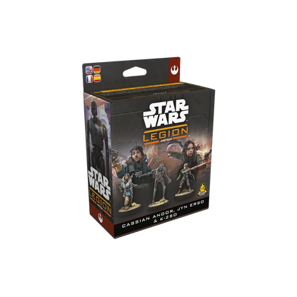 Star Wars: Legion - Cassian Andor, Jyn Erso & K-2SO-Atomic Mass Games-Radaddel