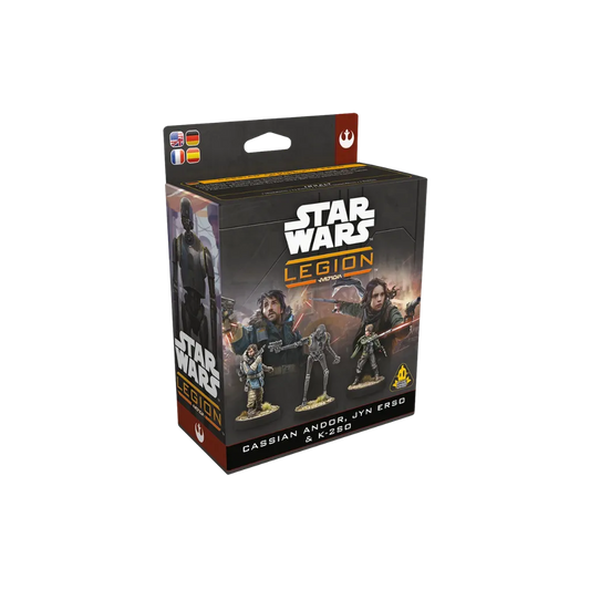 Star Wars: Legion - Cassian Andor, Jyn Erso & K-2SO-Atomic Mass Games-Radaddel