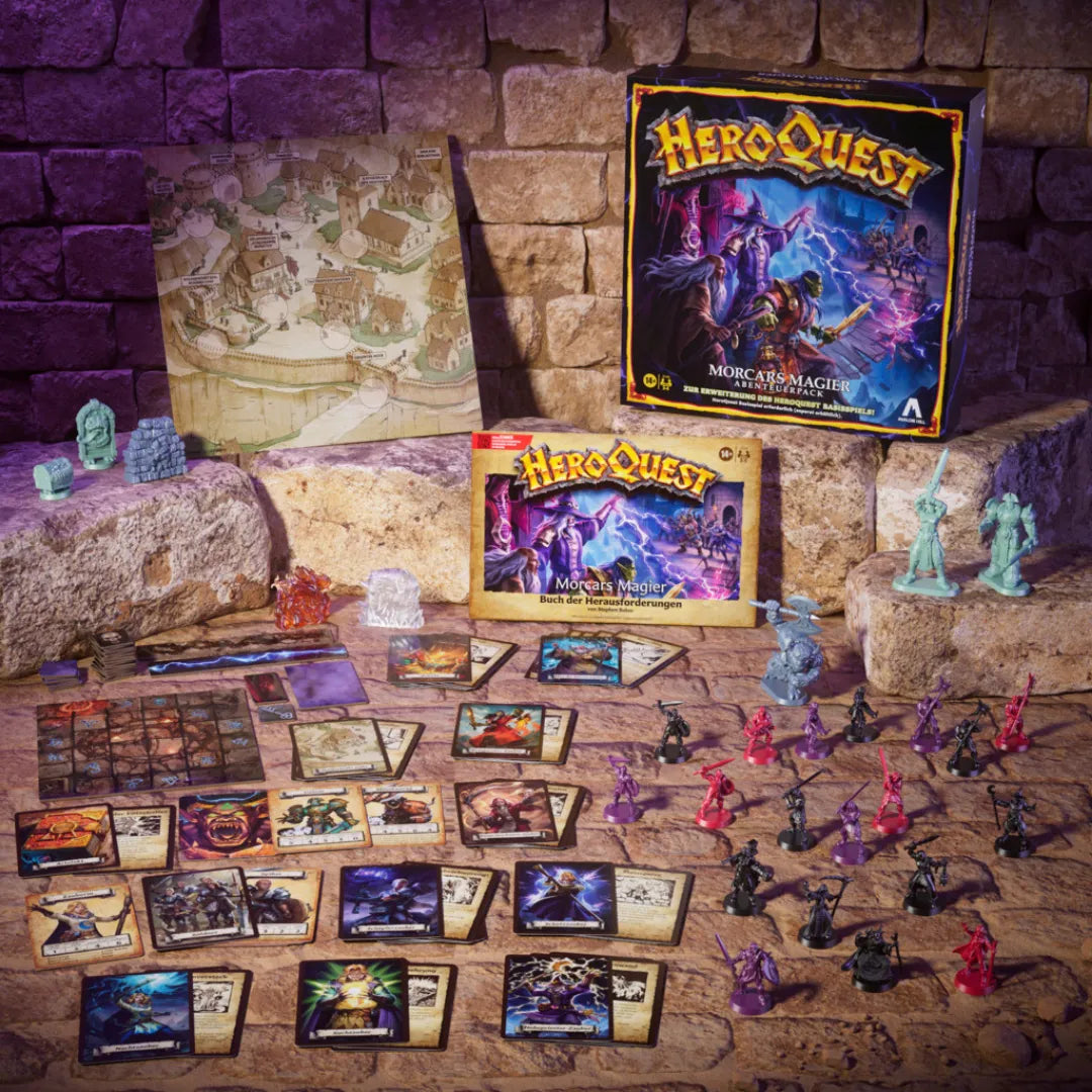 HeroQuest Morcars Magier (deutsch)-Hasbro-Radaddel