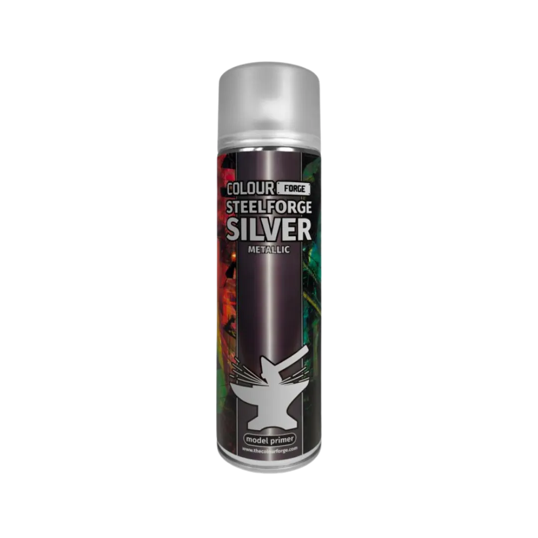 Colour Forge Spray: Steelforge Silver (500ml)-The Colour Forge-Radaddel